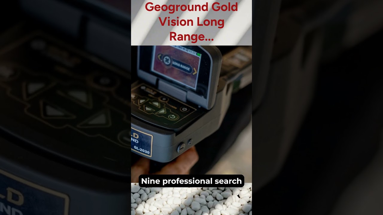 Geoground Gold Vision Long Range Gold Detector | Professional Gold Detector