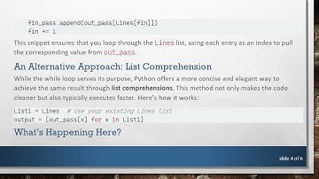 How to Loop Through a List and Use Values as Indexes in Python Easily