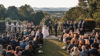 Beautiful Asheville Wedding Video at the Crest Center | Full Highlight Video | Kelsey + Nick