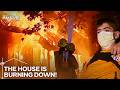They literally set the house on fire! | Extreme Makeover Home Edition | Season 3 Episode 7