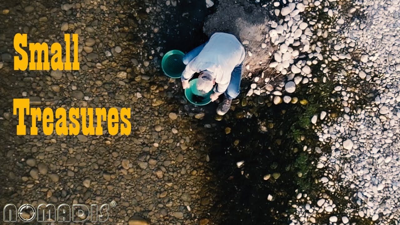 Panning for Gold in Slovenia with Garrett Gold Pan Kit