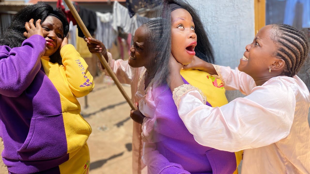 	😳 Mbega akamenyero! Nadia yambaye imyenda ya Jeanne imbere ya Pelumi… byarangiye nabi😱