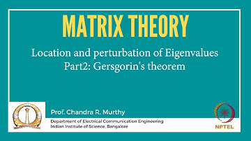 Location and perturbation of Eigenvalues Part2: Gersgorin