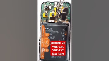 HONOR X6 VNE-LX1, VNE-LX2 Test Point  #phonedoctornepal