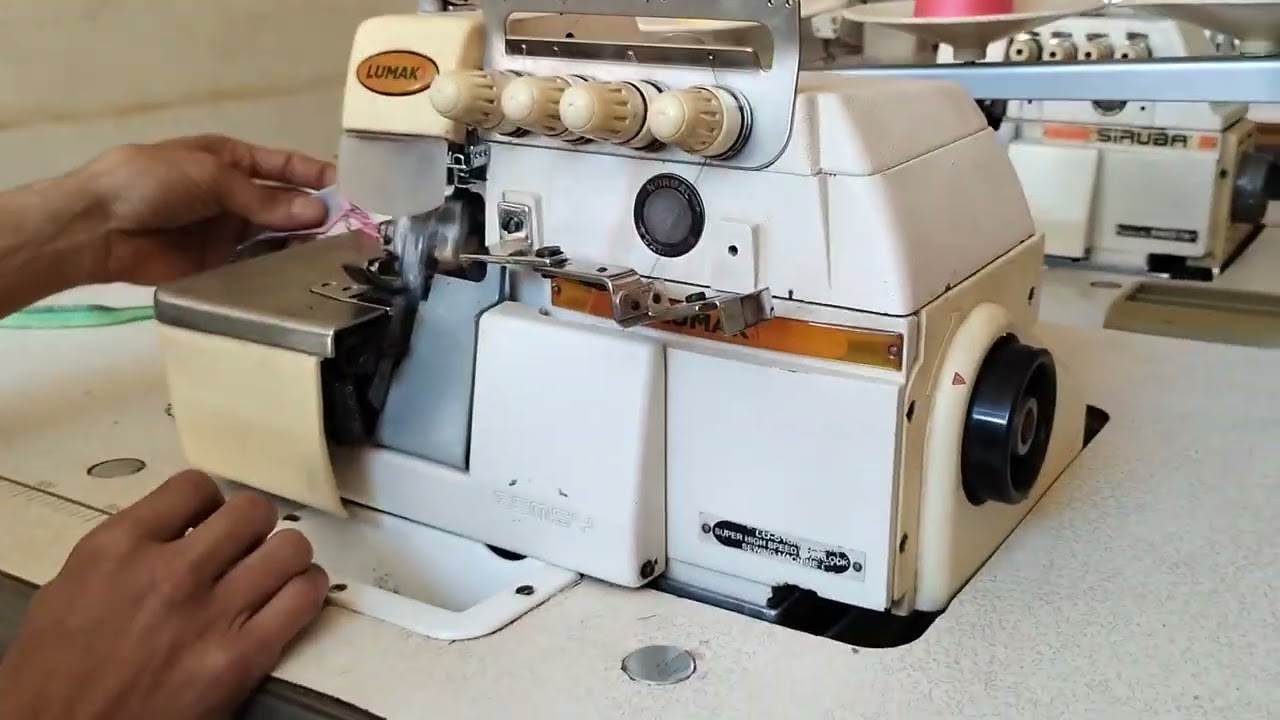 Interloque LUMAK Bitola Larga para Jeans Usada.