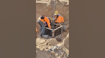 Technical Install stump column rebar for footing
