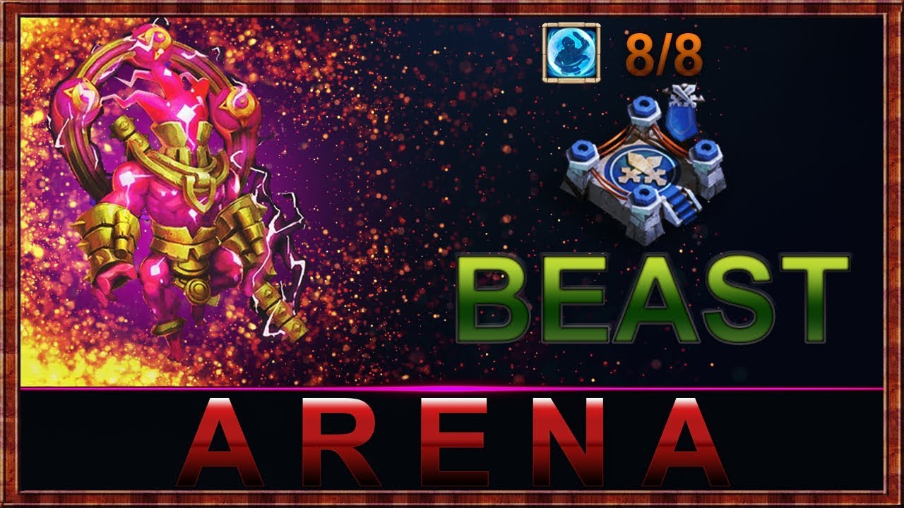 Storm Eater  MURDERING | Arena | |8/8 Bulwark | CASTLE CLASH |