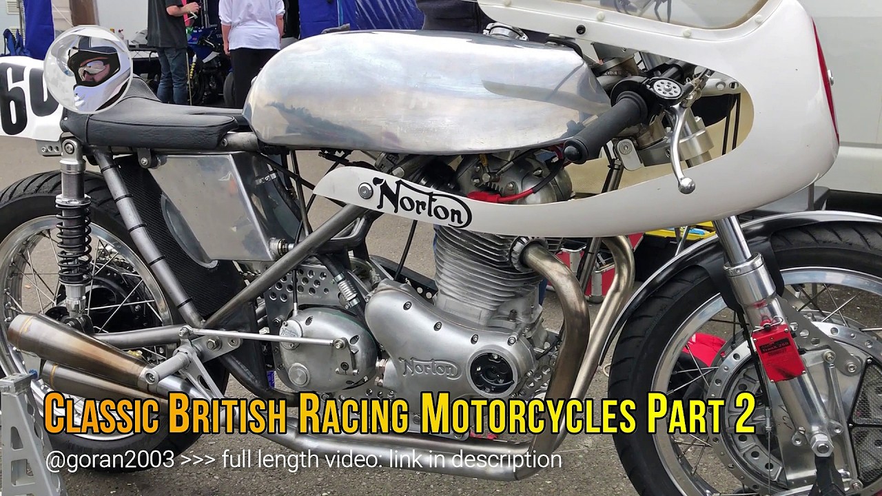 Classic British Racing Motorcycles -  loud, greasy and irresistible | Part 2 INTRO