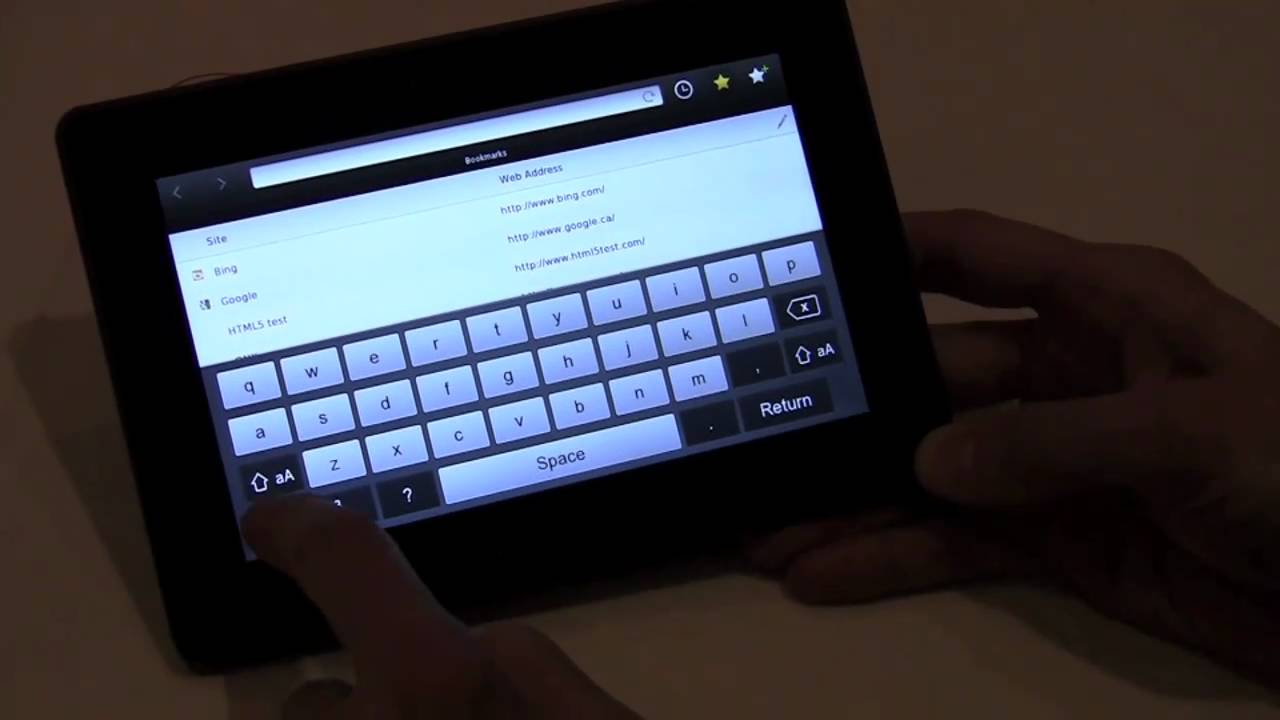 CrackBerry's Official BlackBerry PlayBook Walk Through