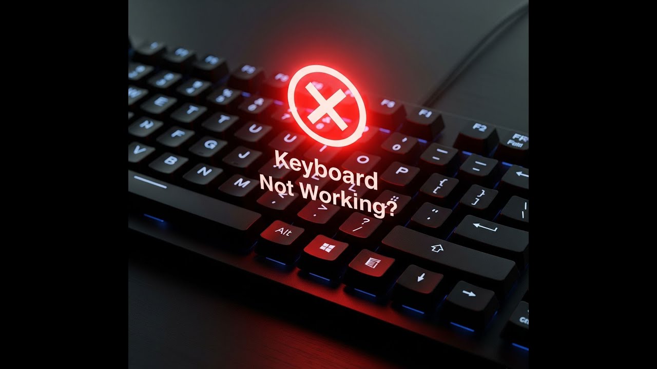Keyboard Not Working? Step-by-Step Fix Guide - YouTube