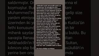 Selâhaddîn Eyyûbî Çok Hastalanmıştı.