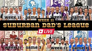 SZN3 - WK14 - Suburban Dads League Live Stream