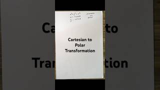 Cartesian to Polar transformation. Gaussian Integrals . #shorts #maths #higheredu #universitymath