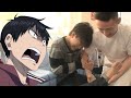 Ishikawa Kaito screaming and crying from an extreme foot massage | ENG