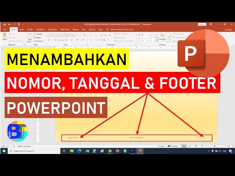 Video: Bagaimana Anda mengedit footer di PowerPoint?