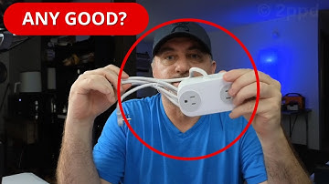 ORICO Flat Plug Extension Cord with USB C Ports (Review)