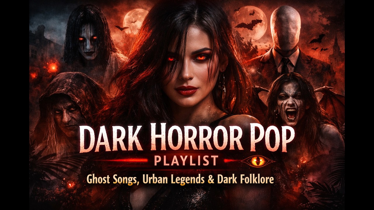 Dark Horror Pop Playlist 👁 Ghost Songs, Urban Legends & Dark Folklore