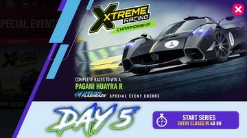 Unlocking the Pagani Huayra R in NFS No Limits | Xtreme Racing Championship Guide! DAY - 5 Alacrity