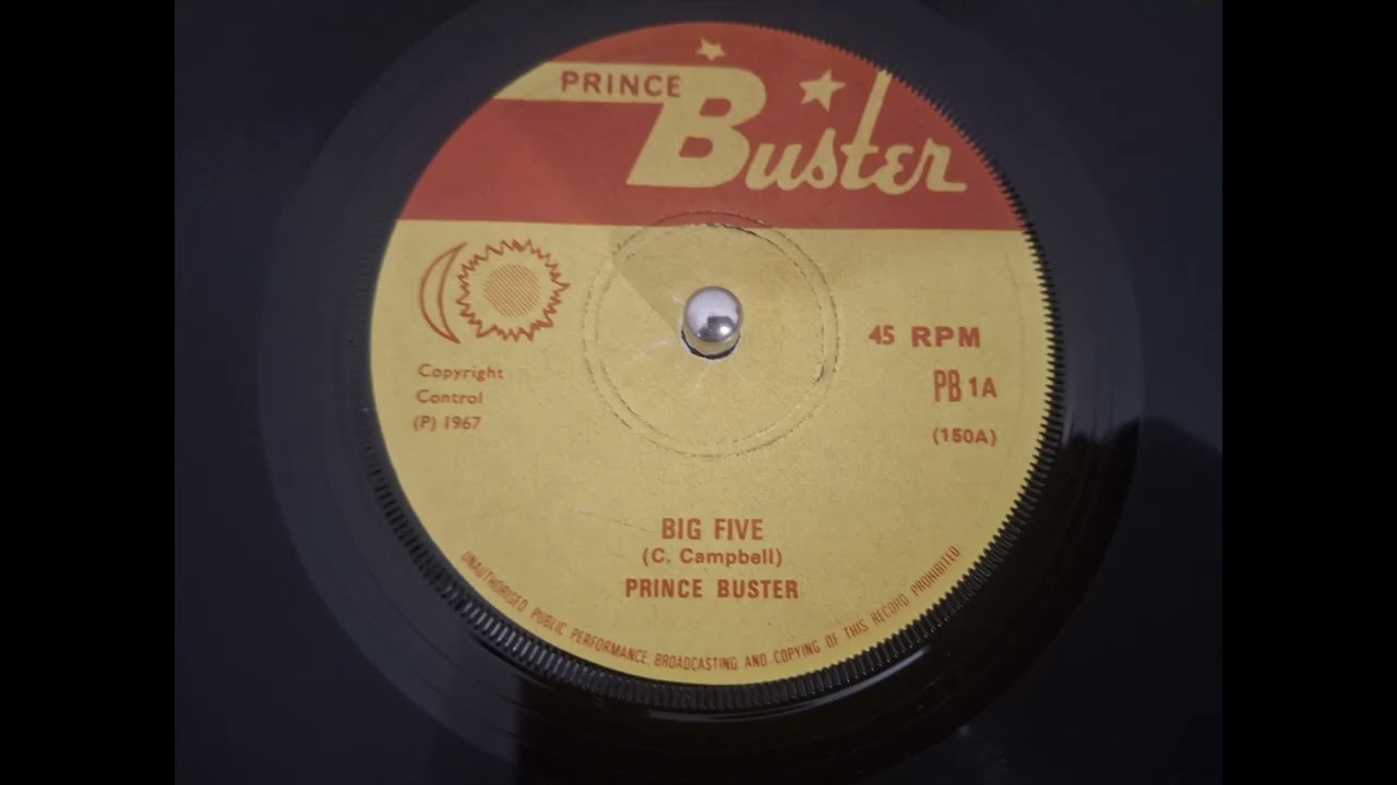 Prince Buster - Big Five  Musical College 7' - YouTube