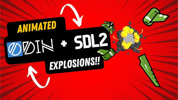 Animated Explosions | Space Shooter Part 9 #odinlang #gamedev #sdl2