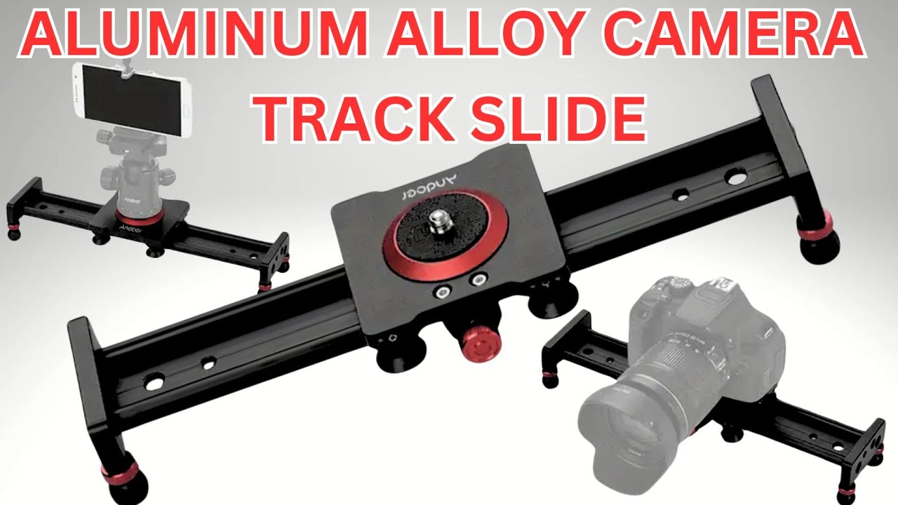 Best Aluminum Alloy Camera Track Slider Video Stabilizer Rail