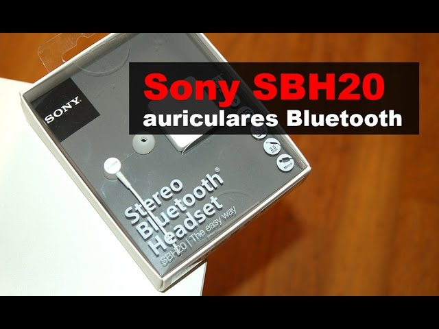 Sony SBH20 review (en español) - YouTube