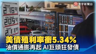 10-Year Treasury Yield Hits 5.34%! Oil Prices Top $100, Inflation Resurges, AI Giants Go on Debt ...