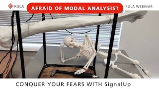 Webinar "Afraid of Modal Analysis? Conquer your fears with SignalUp"