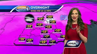Watch: Dangerously Cold Overnight, Milder Air Moves In Next Week