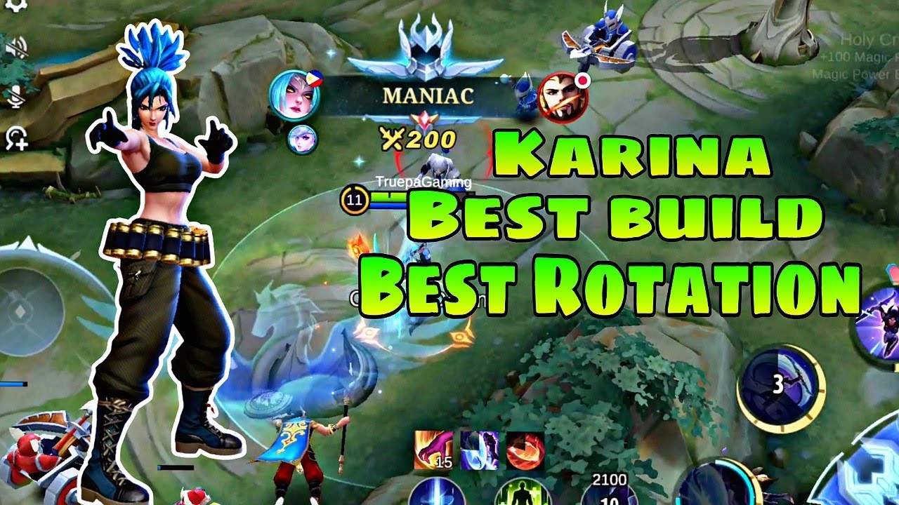 karina Insane Damage 💥 Karina Gildark build 💥 Karina best build 🔥 ...