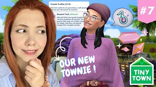 Welcoming Opal to the Town! The Sims 4 Tiny Town Challenge (Part 7)