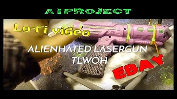 Circuit bent Laser gun toy lo-sci-fi sounds TLWOH