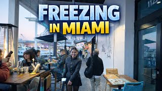 FREEZING Miami? 🥶 36°F Downtown Miami Afternoon Walk 2026| 4K [ FULL TOUR ]