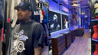 Chris Brown Gives Moneybagg Yo A Tour Of His Sensational Closet! 🏠