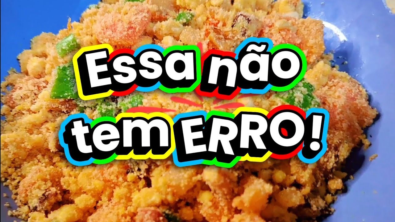 COMO FAZER O VIRADO OU FAROFA MAIS FACIL DA VIDA...