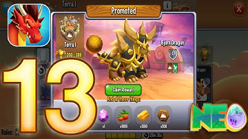 Dragon City: Gameplay Walkthrough Part 13 - Bjorn Dragon (iOS, Android)