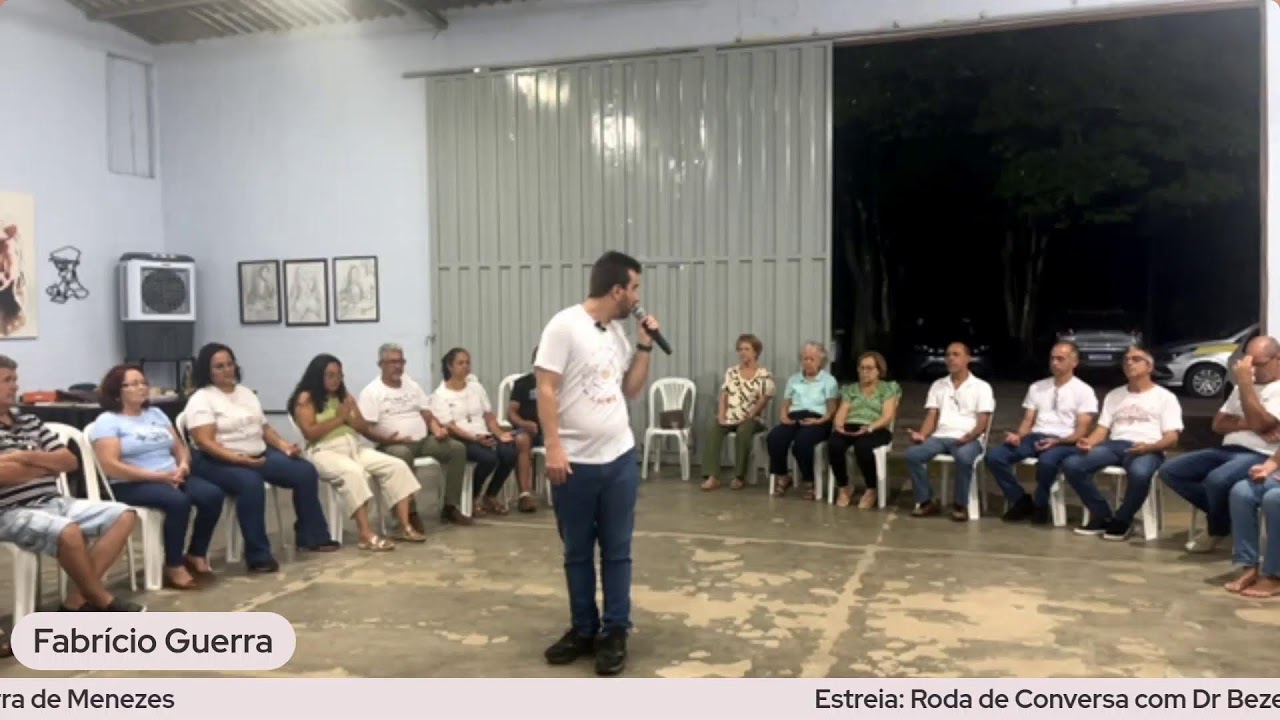 Roda de Conversa com Dr Bezerra de Menezes
