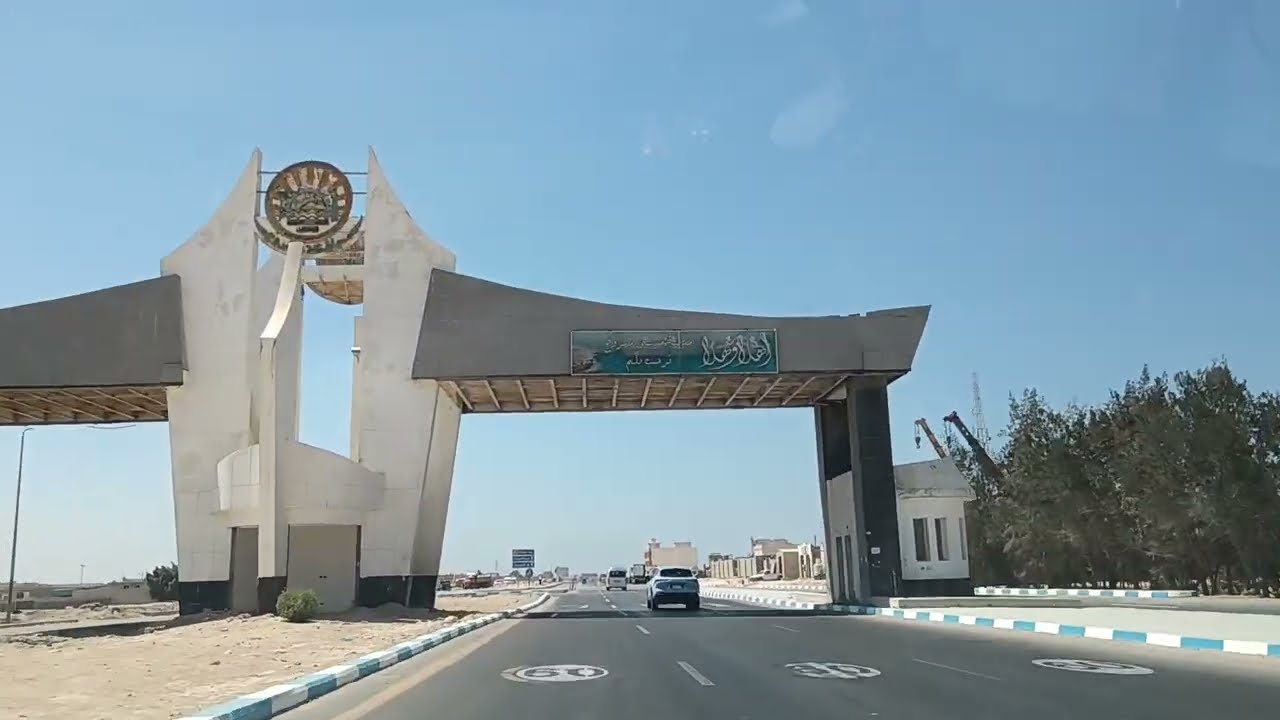 وصف تفصيلي للطريق من الجيزه والقاهره لمطروح واخر التطورات الطريق