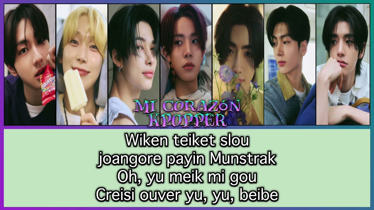 MOONSTRUCK - ENHYPEN (Pronunciacion Facil / Letra Facil / Easy lyrics)