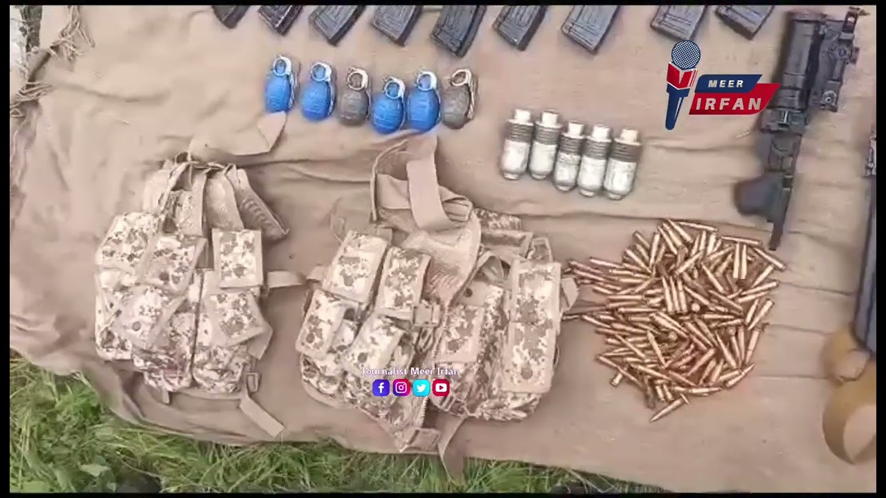 2 Militants Killed In Kupwara, 04 AK Series Rifles, Other War-Like Stores Recovered