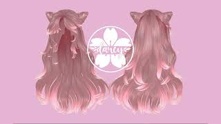 【 VRCHAT  Tutorial 】How i make hair for VRC