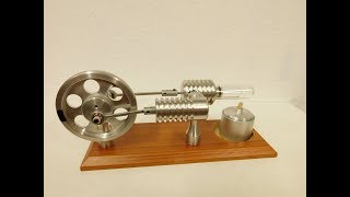 Twin Piston Stirling Engine