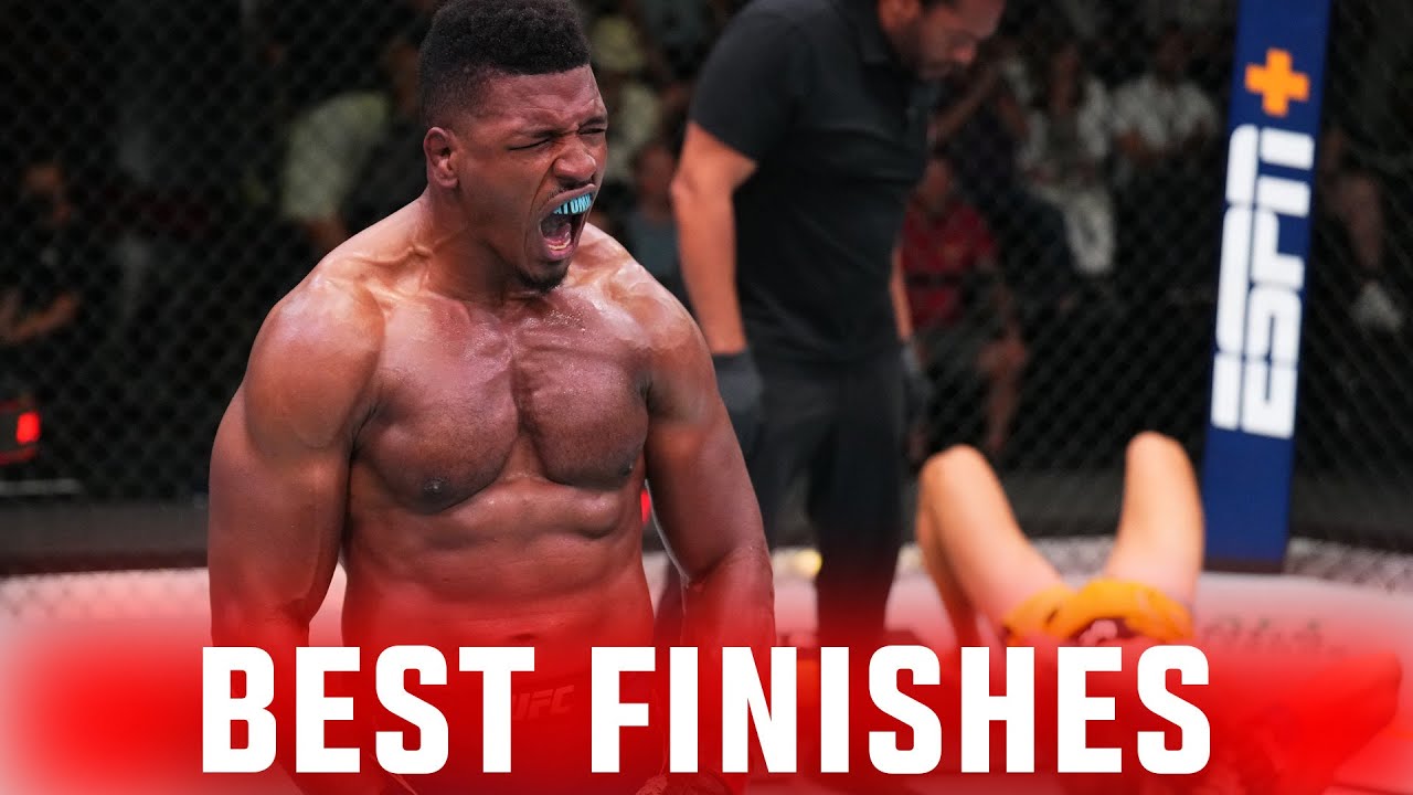 UFC 296 Early Prelims | Best Finishes - YouTube