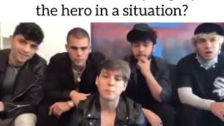 CNCO who is the most likely to play  the hero in a situation