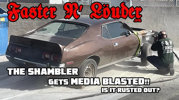 Faster N' Louder | Getting the Engine Bay Ready for Paint! | 1973 Javelin AMX