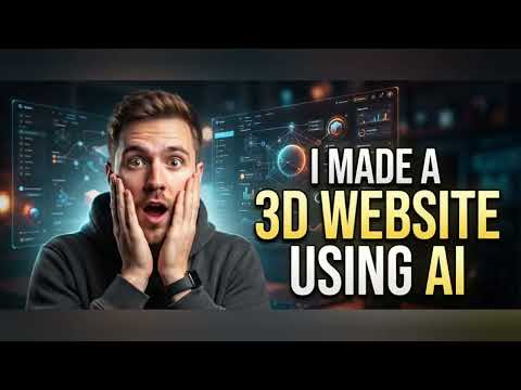 ​I Made a 3D Website in 5 Minutes Using AI! 🚀 (Full Tutorial)