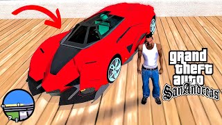 Secret Lamborghini Egoista Super Car Location in GTA San Andreas (Cheat Code) screenshot 3