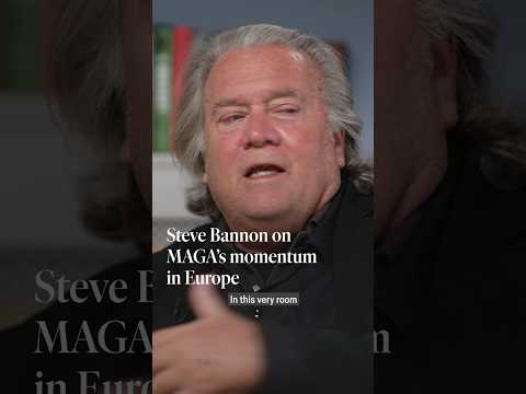 Steve Bannon on MAGA's momentum in Europe