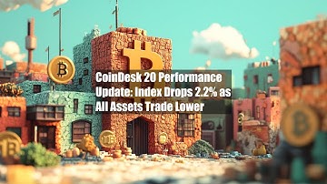 CoinDesk 20 Performance Update: Index Drops 2.2% as All Assets Trade Lower
