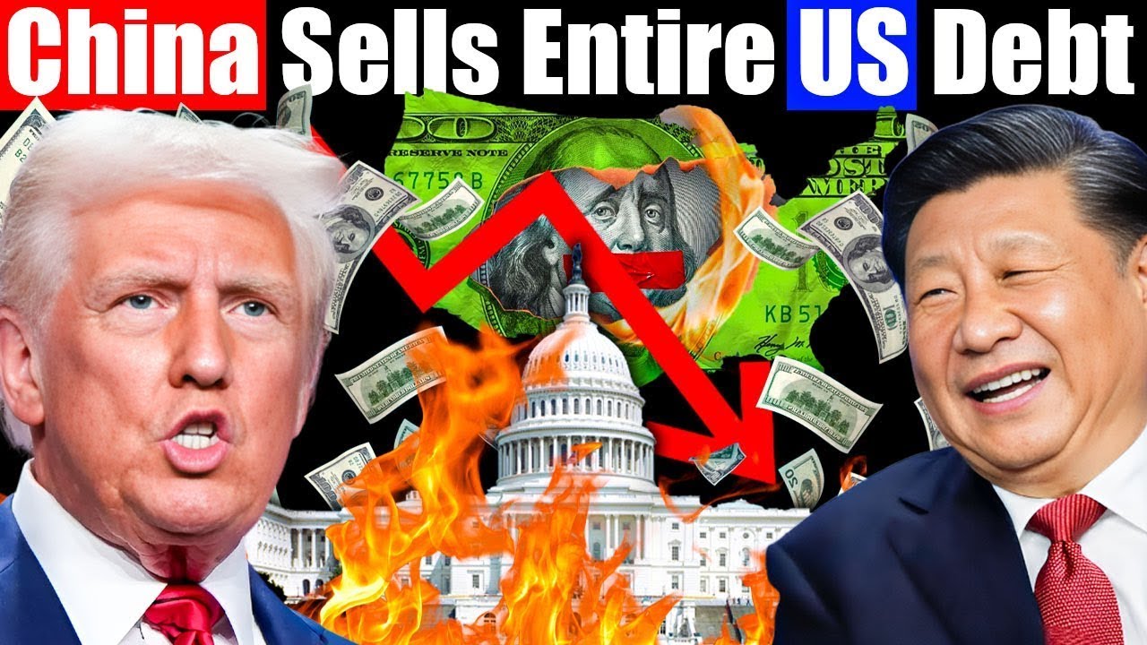 Китай продаёт весь свой американский долг в ответ на пошлины — Америка столкнулась с финансовым ш...